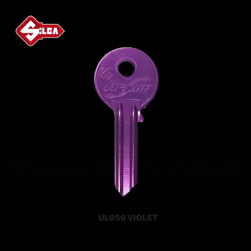 UL050 VIOLET — Clé en couleur