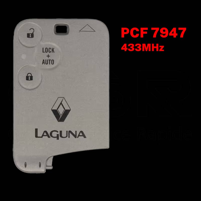 Carte Laguna 2B — Car remote