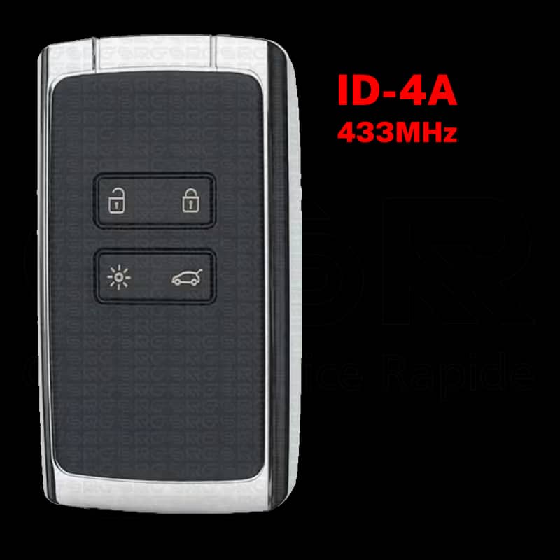 Carte Megane 4 — Car remote