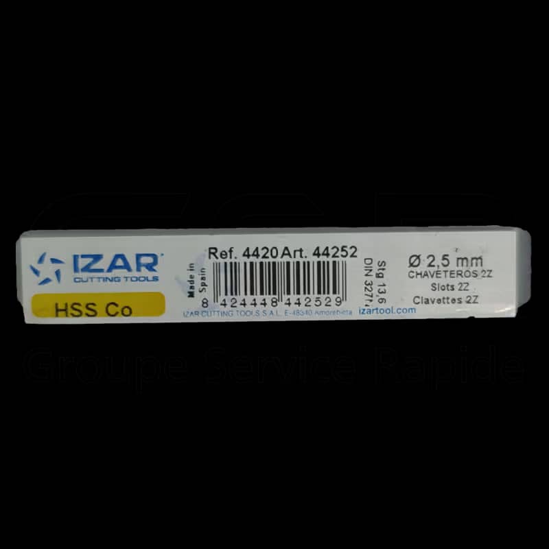 MECHE IZAR 2.5 MM — Accessoire machine