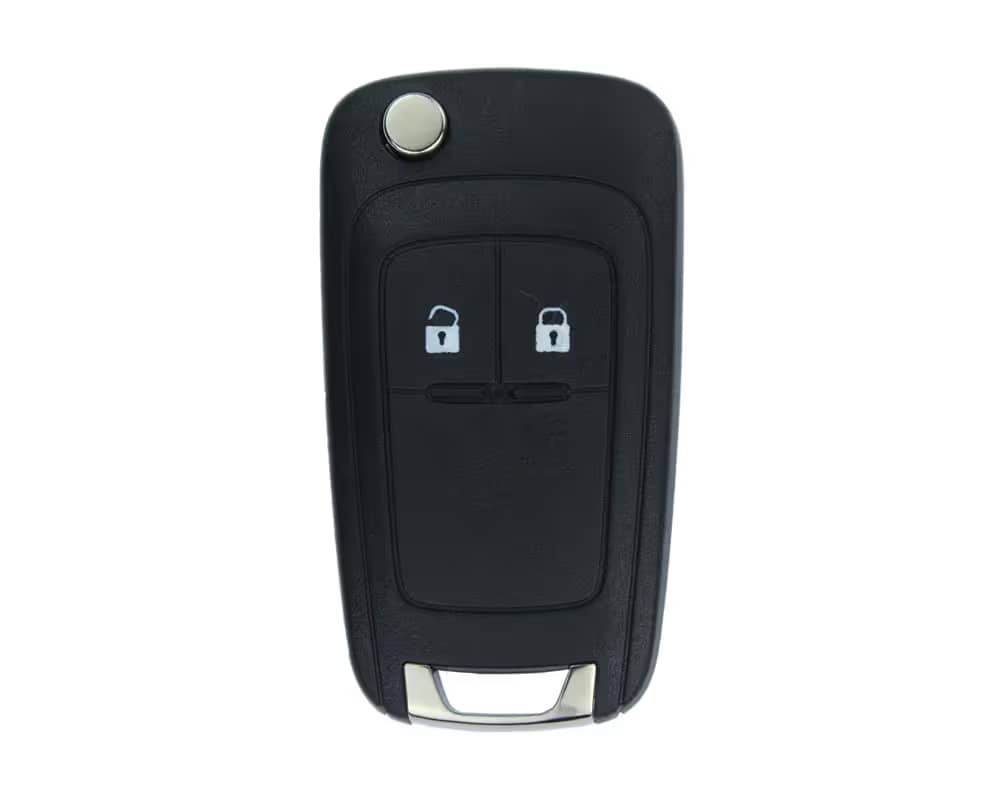Cache Opel Chevrolet Flip Key 2 Buttons — Coque de clé