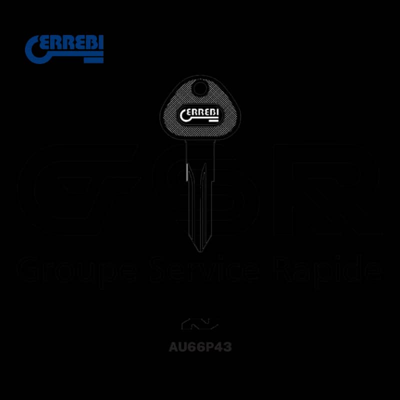 AU66P43 — Clé mécanique simple