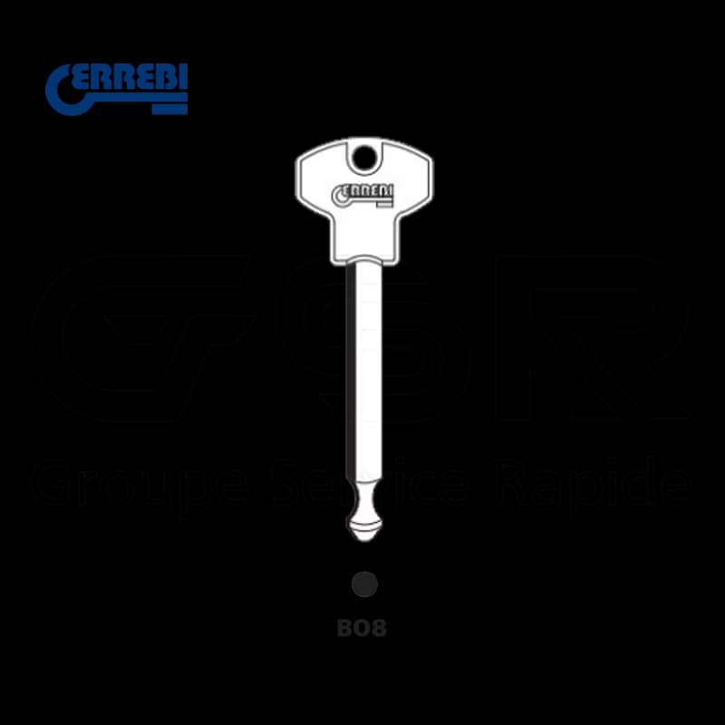 BO8 — Clé mécanique simple