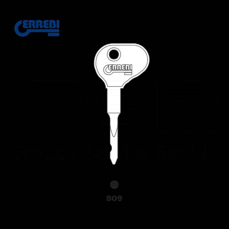 BO9 — Clé mécanique simple