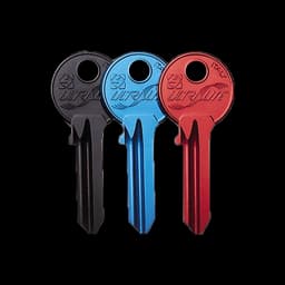Clé en couleur
