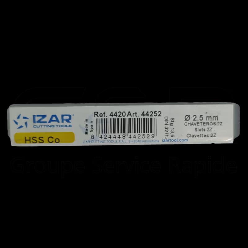 MECHE IZAR 2.5 MM — Accessoire machine