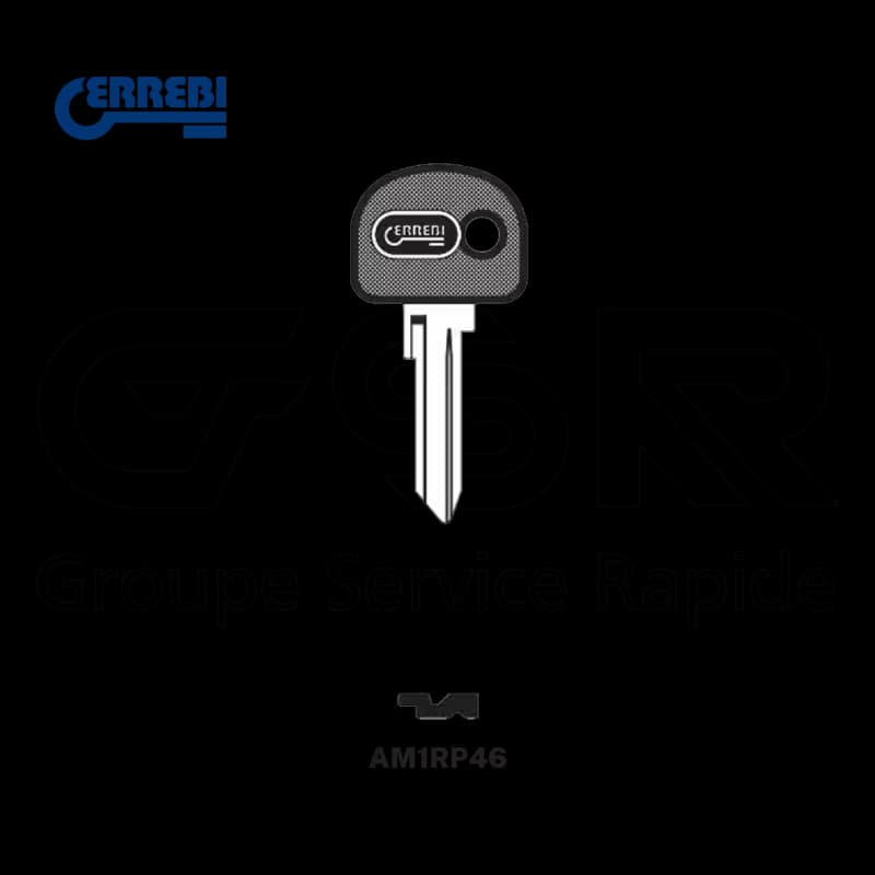 AM1RP46 — Clé mécanique simple