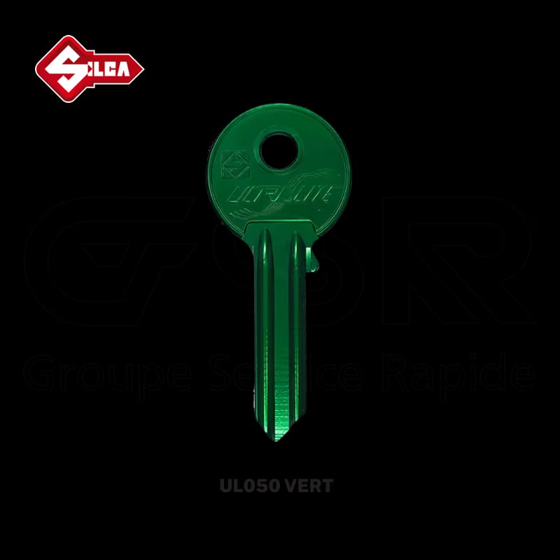 UL050 VERT — Clé en couleur