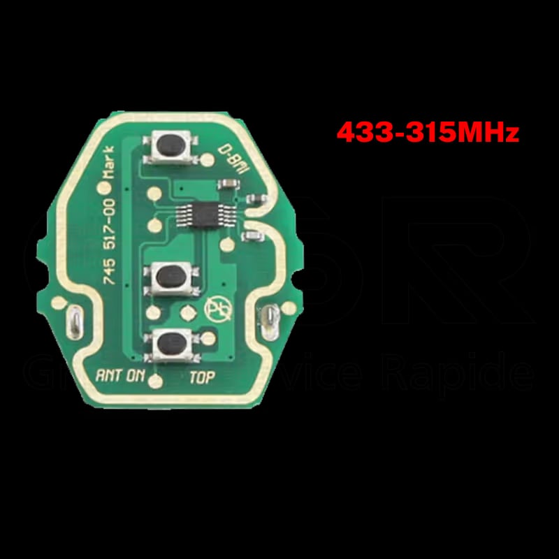 CAS2 PCB — Car remote