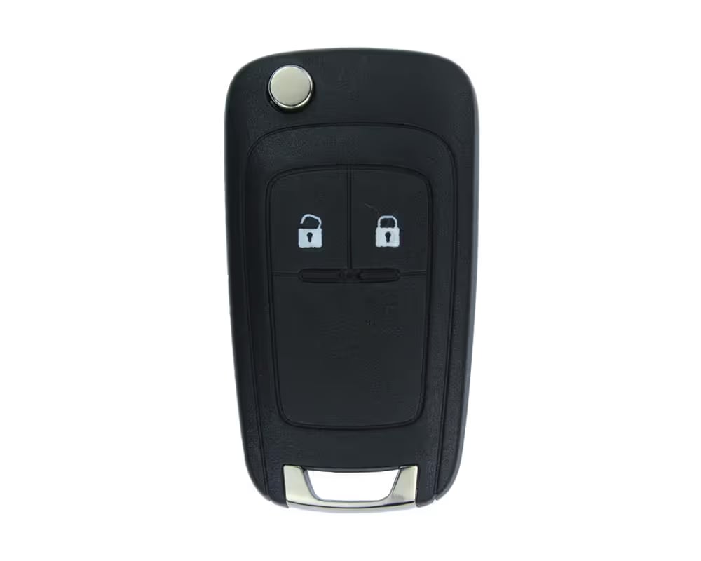 Cache Opel Chevrolet Flip Key 2 Buttons — Coque de clé