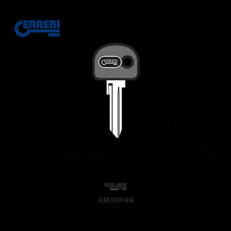 AM1RP46 — Clé mécanique simple