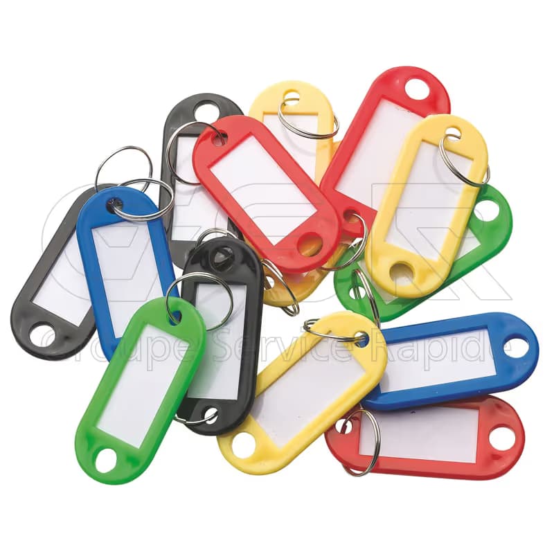 100 Porte étiquette — Accessoire clé